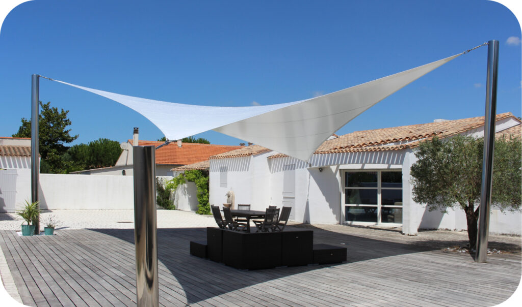 voile d'ombrage pour terrasse