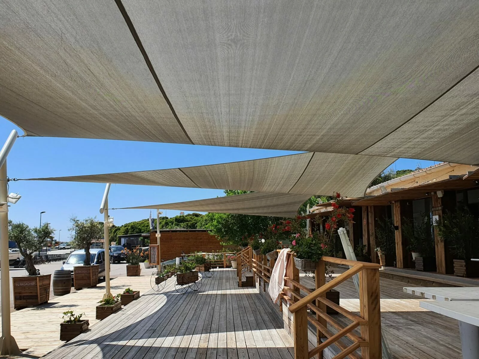voile d'ombrage menombra Isoglass