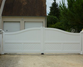 Pose d’un portail aluminium